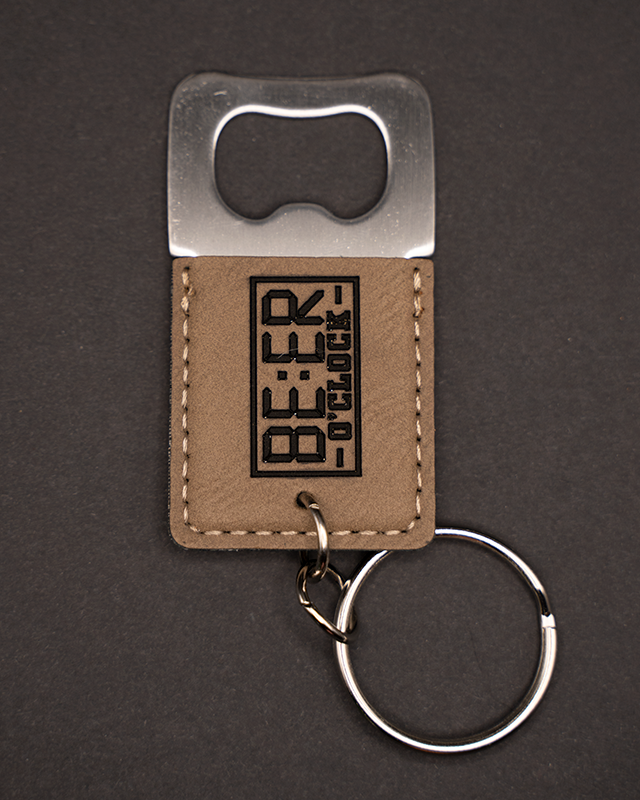 Beer O'Clock Keychain Bottle Opener