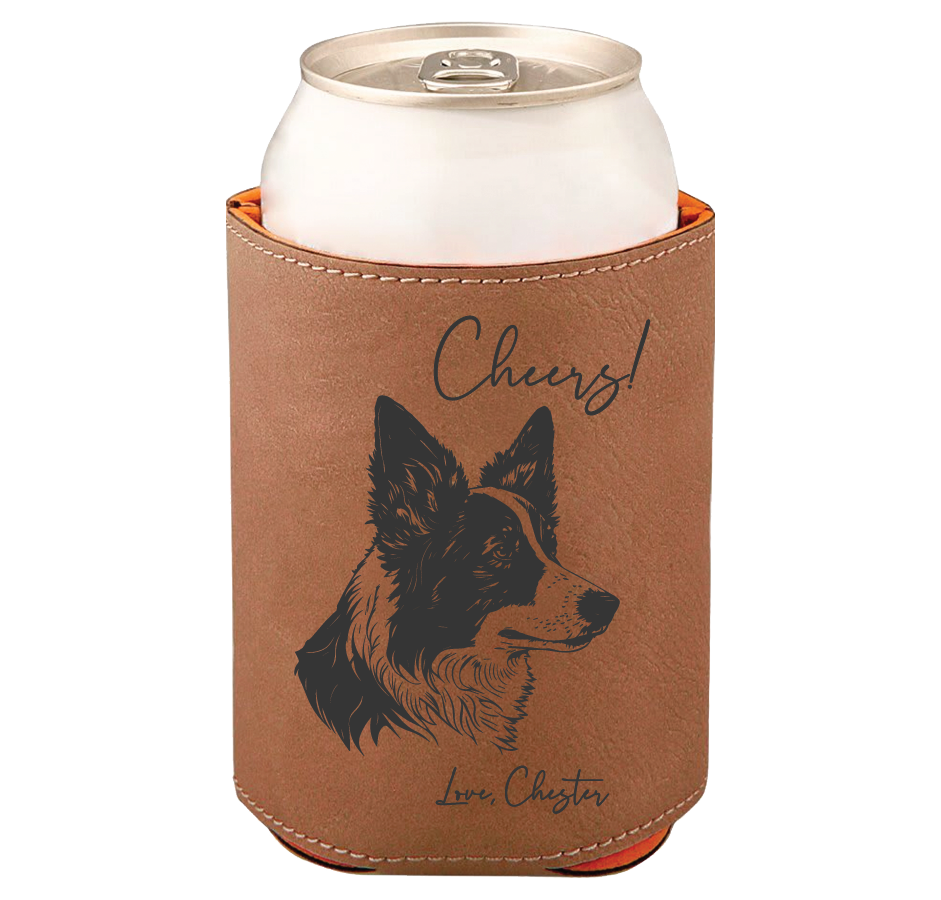 Coozie - Engraves Black