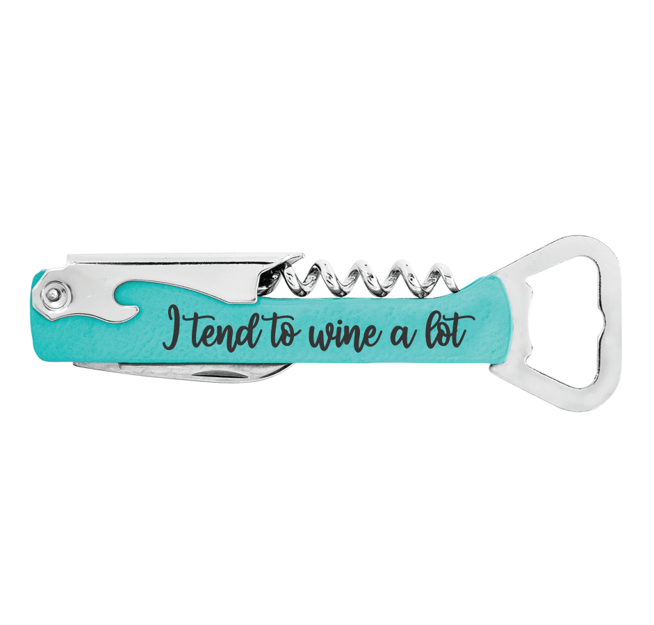 Corkscrew - Engraves Black