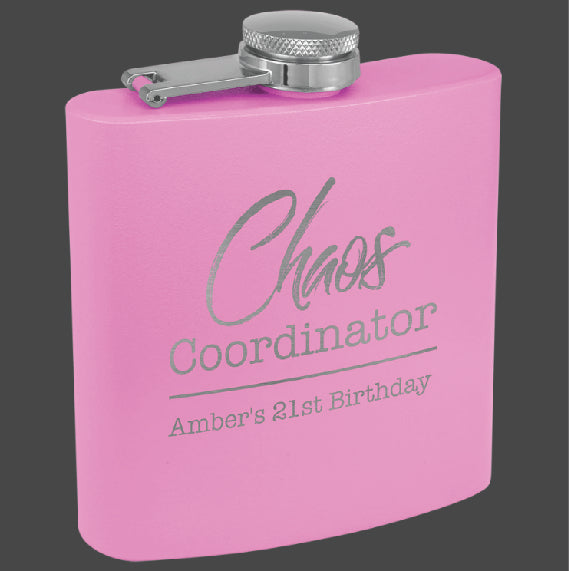 Flasks - Powder Coated Stainless Steel