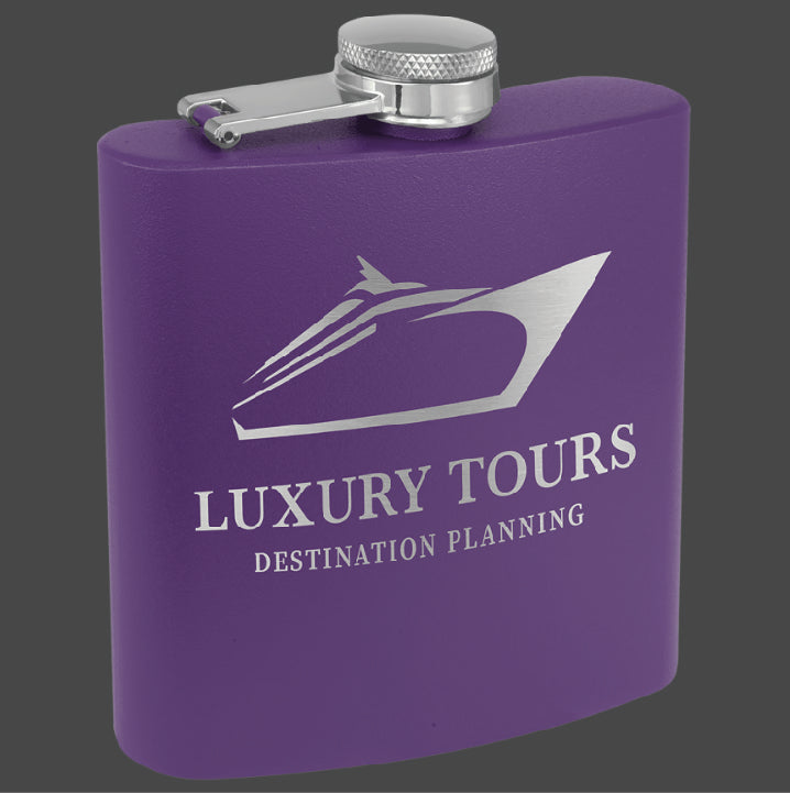 Flasks - Powder Coated Stainless Steel