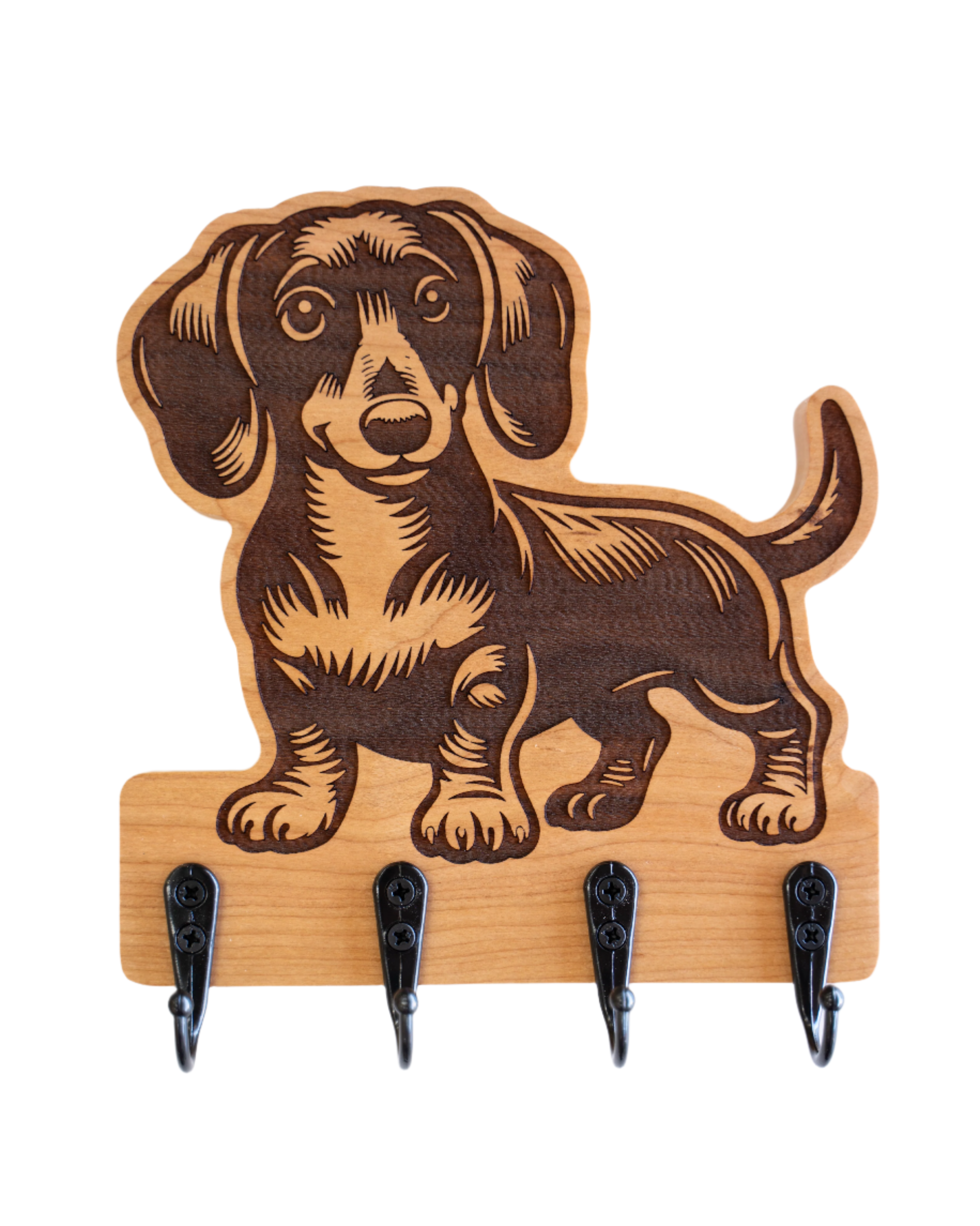 Custom Peeking Dog Wall Hanger