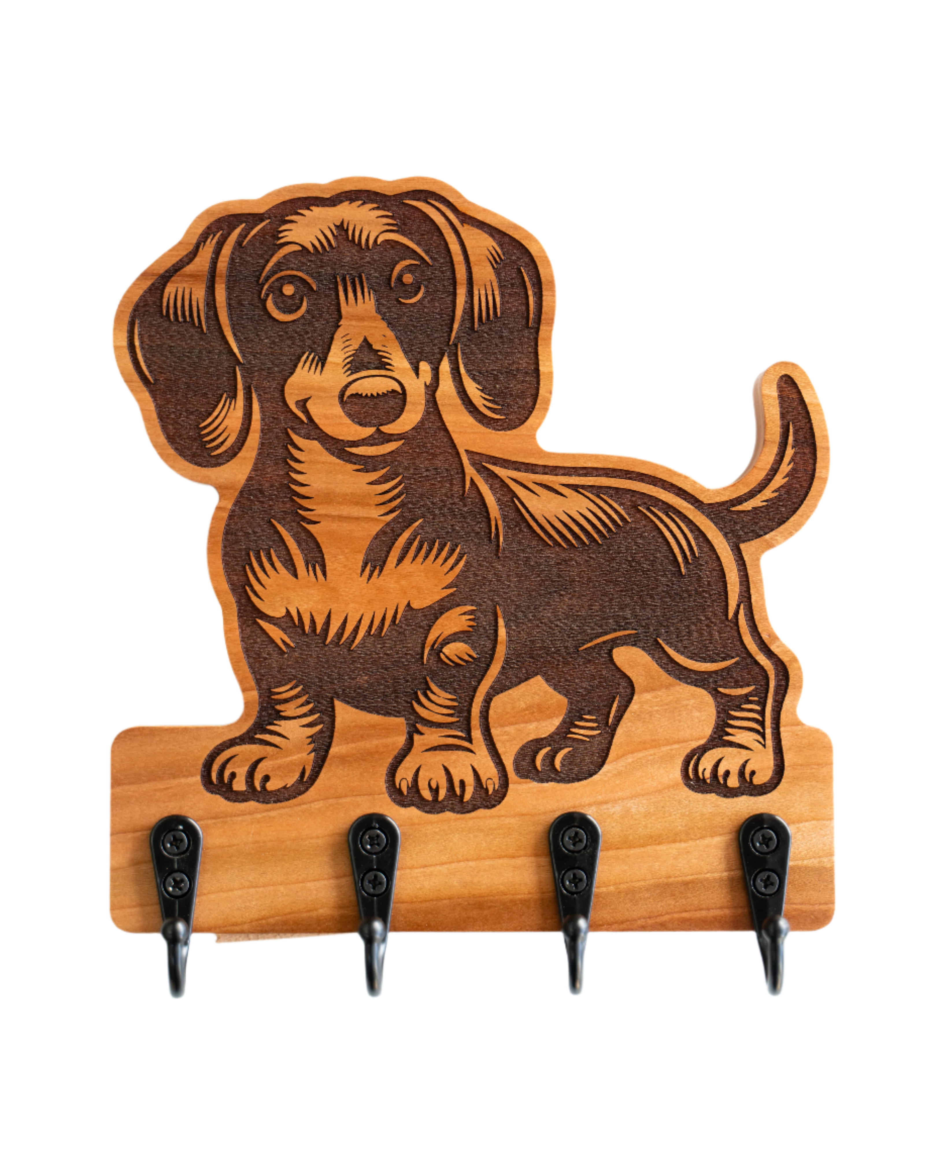 Custom Peeking Dog Wall Hanger