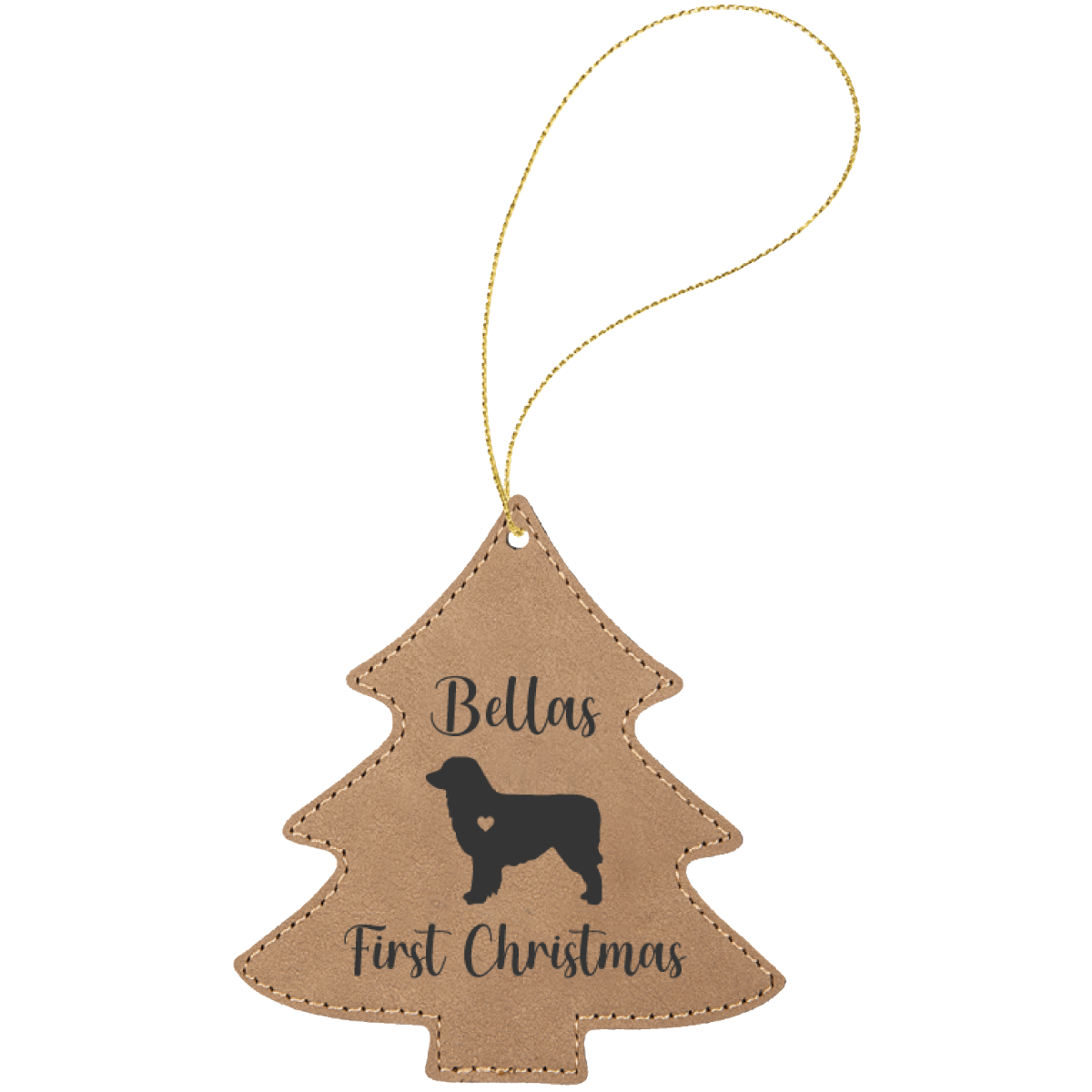 Christmas Tree - Engraves Black