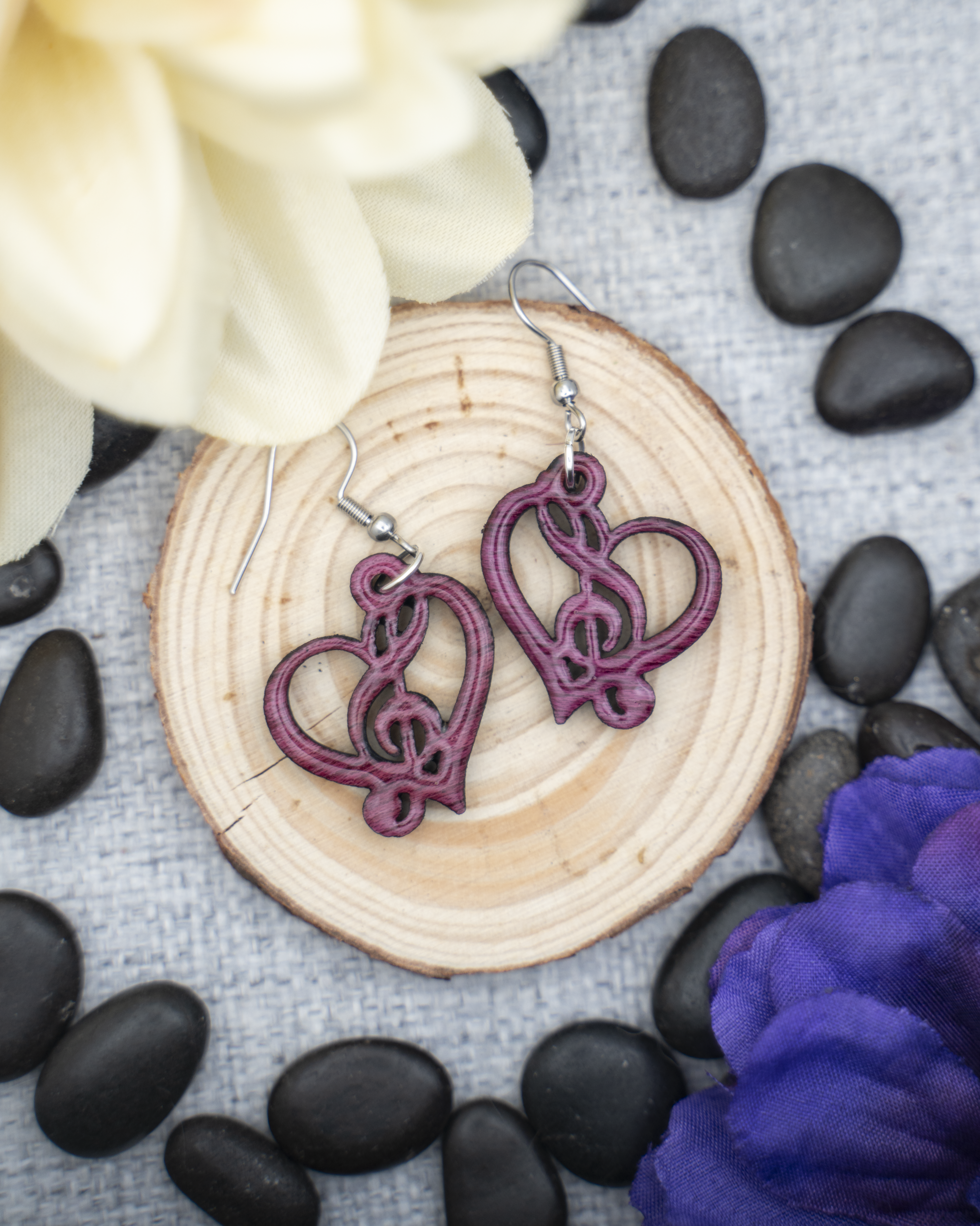 Love Treble Clef Earrings