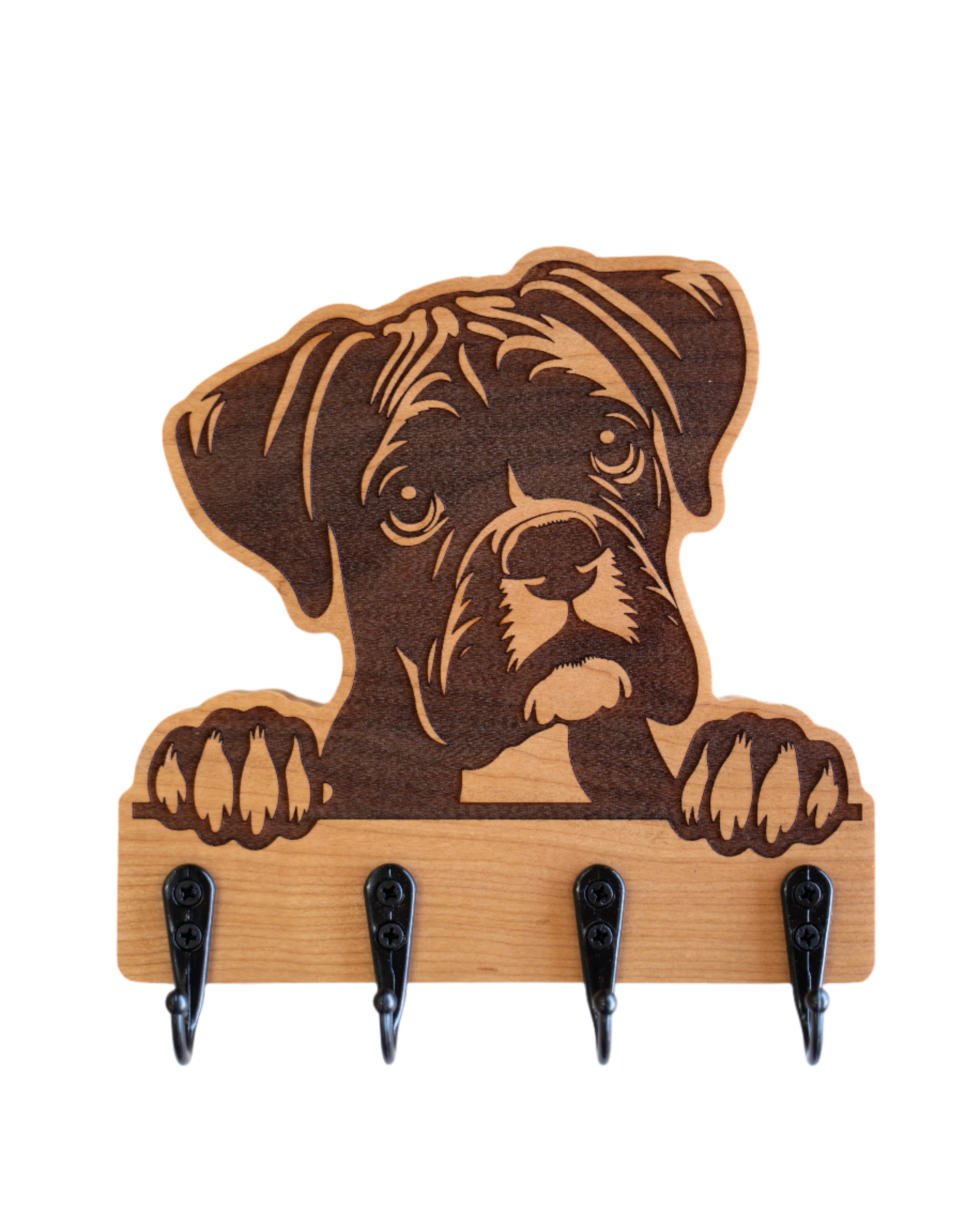 Custom Peeking Dog Wall Hanger