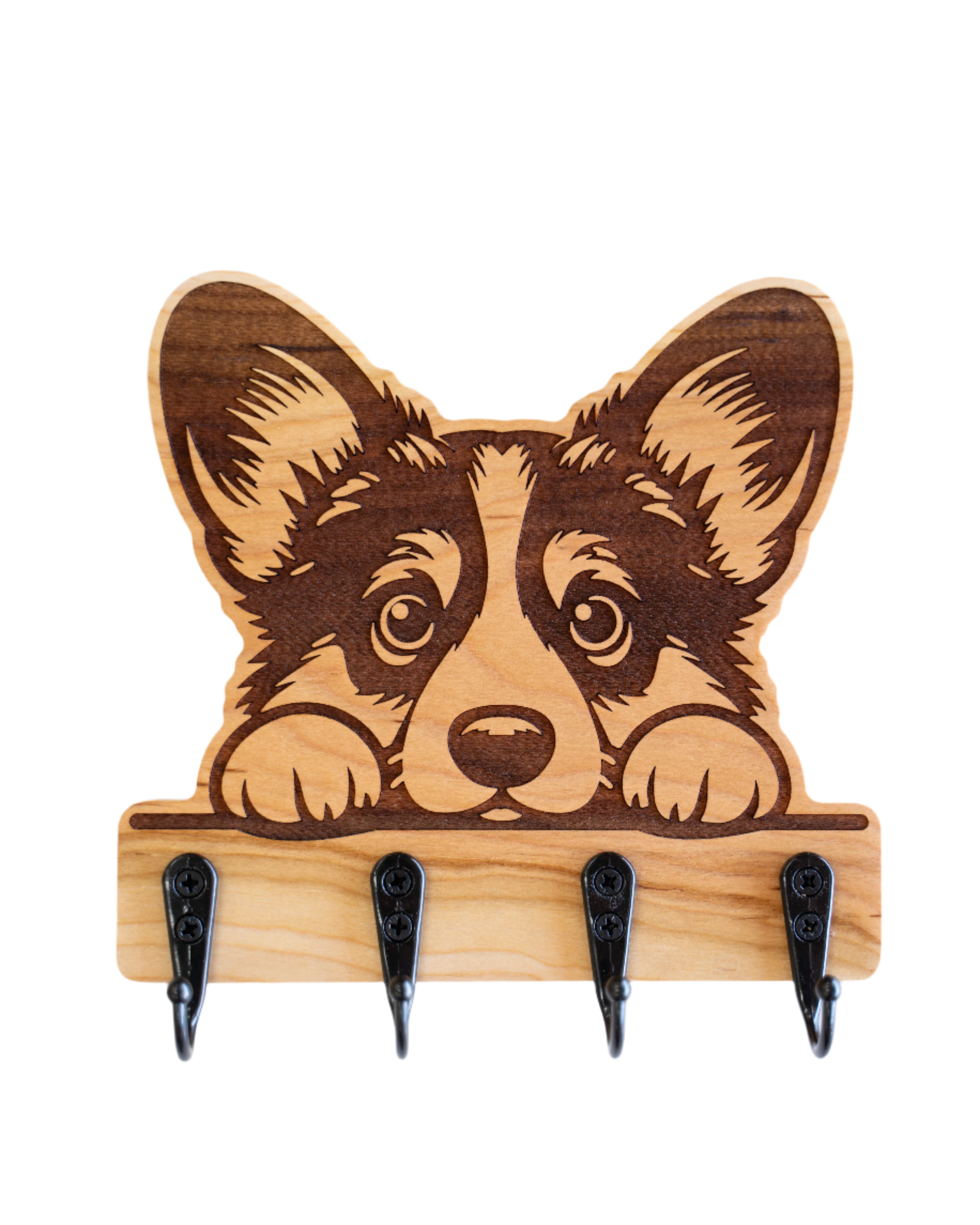 Custom Peeking Dog Wall Hanger