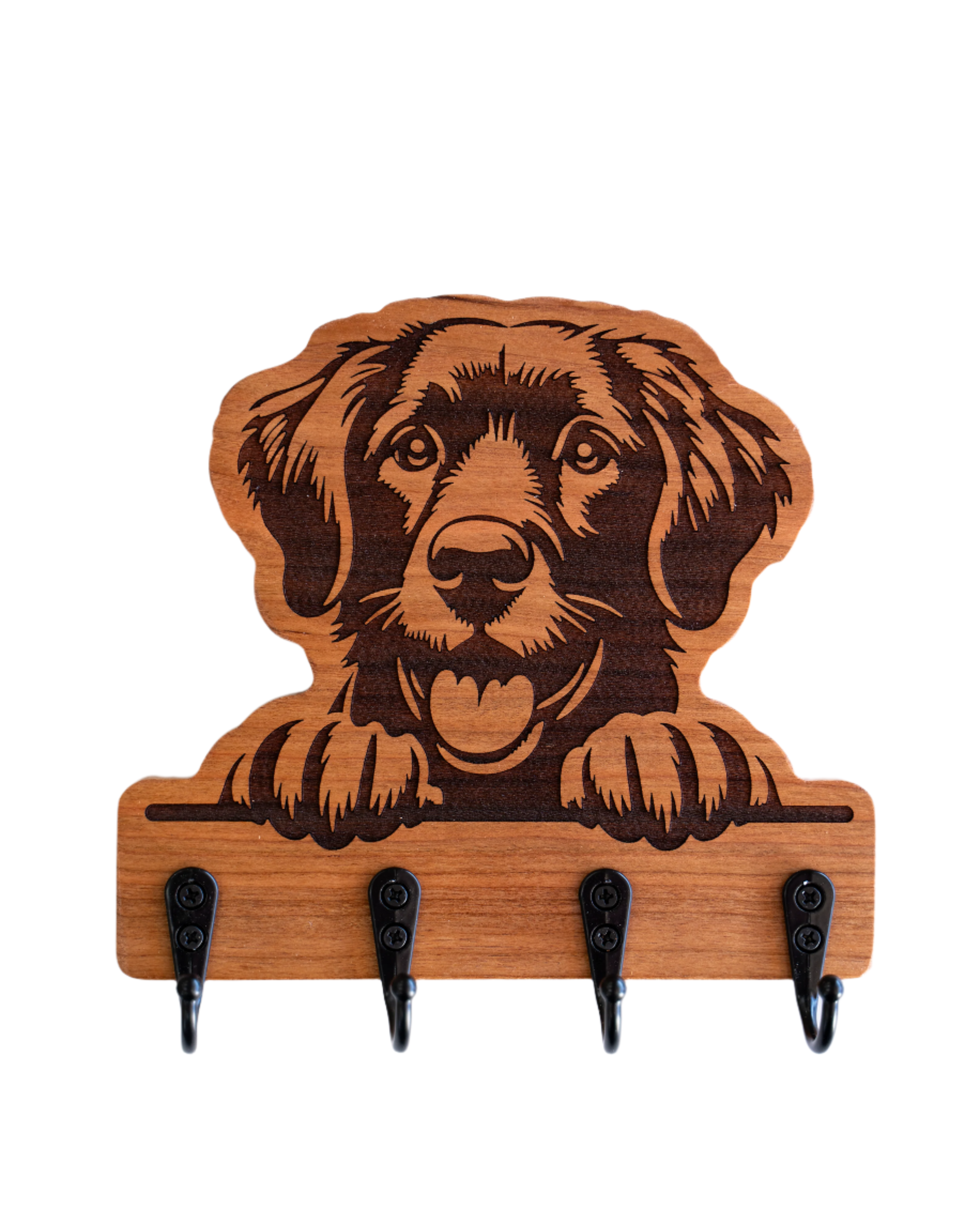 Custom Peeking Dog Wall Hanger