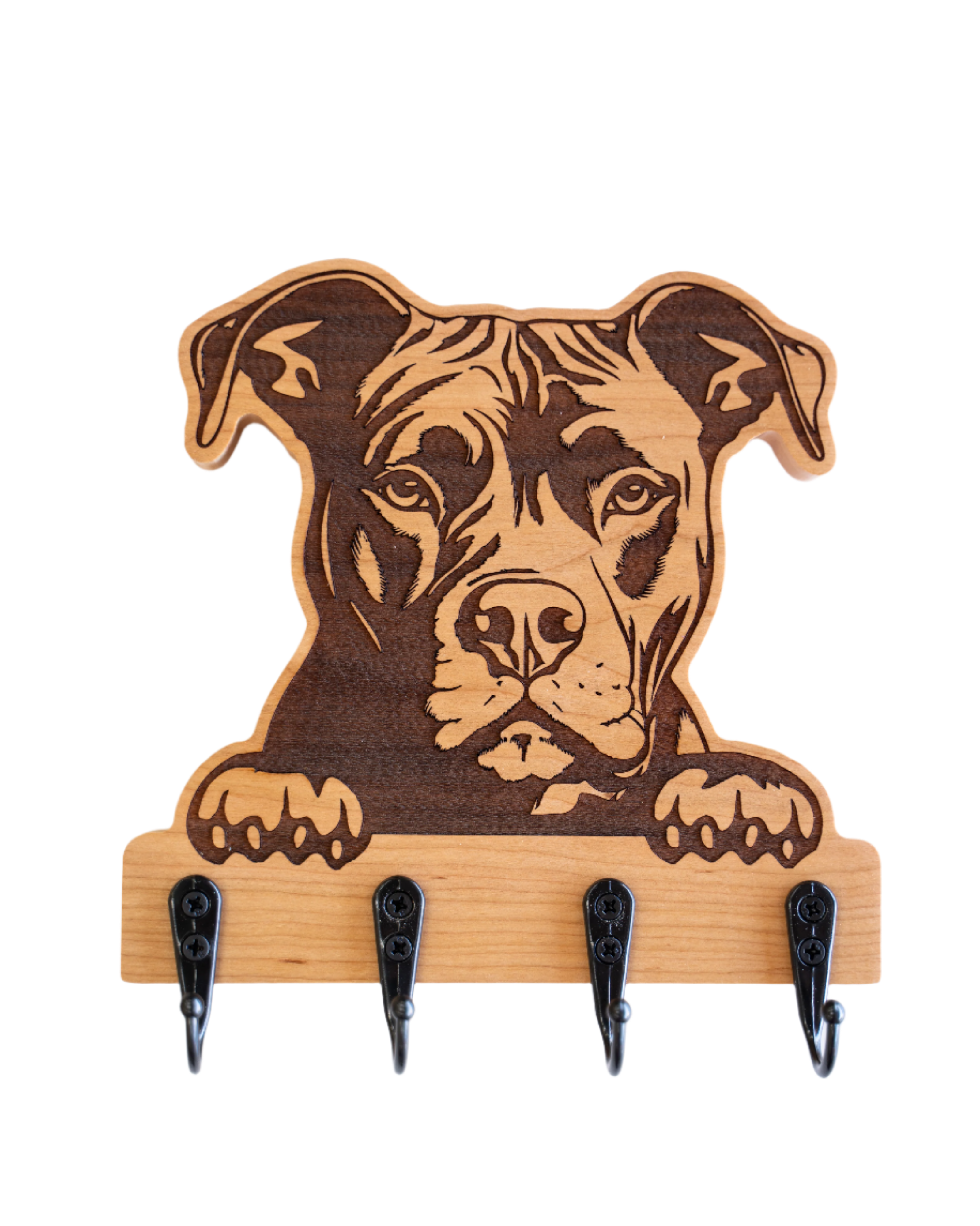 Custom Peeking Dog Wall Hanger