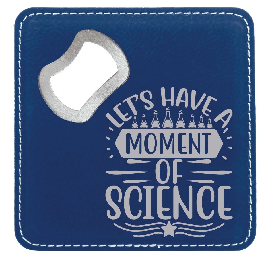 Coaster Opener - Engraves Silver