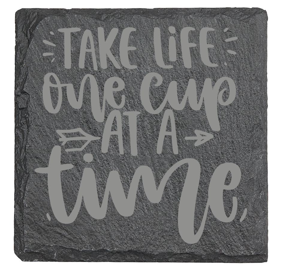 Square Coasters - Slate