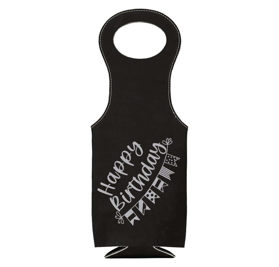 Wine Bag - Engraves Silver