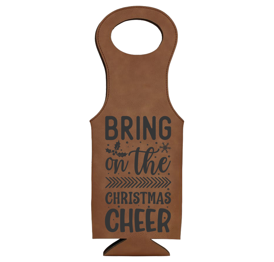 Wine Bag - Engraves Black