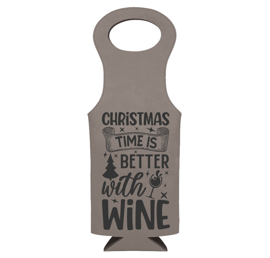 Wine Bag - Engraves Black