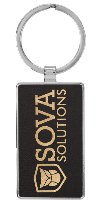 Leatherette Keychains