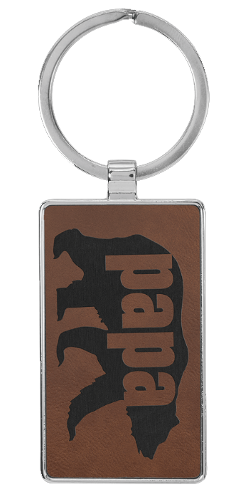 Leatherette Keychains