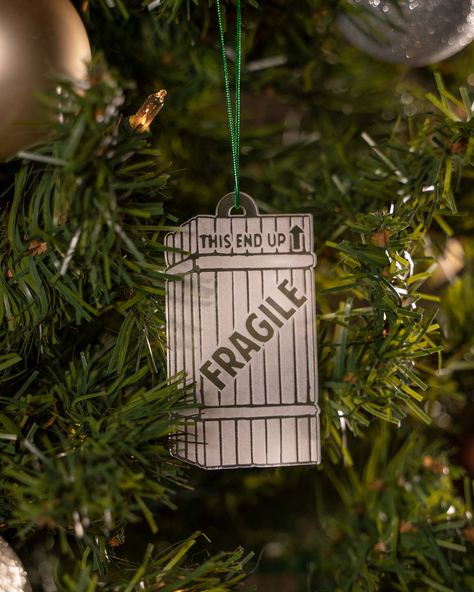 Fragile Crate Ornament