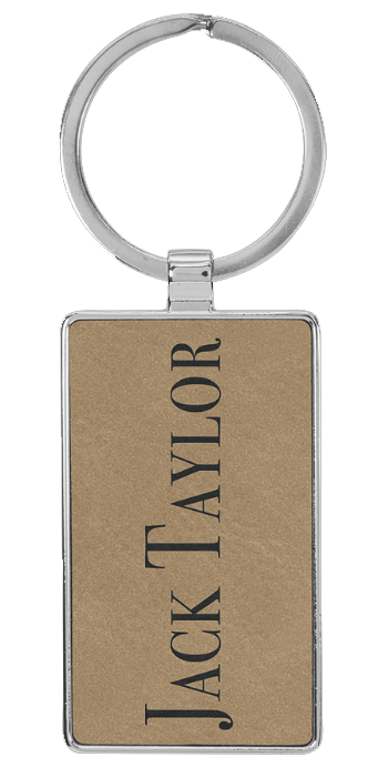 Leatherette Keychains