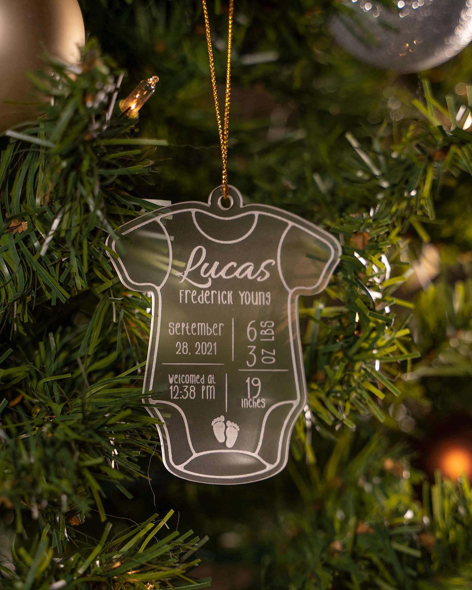 Custom Onesie Ornament