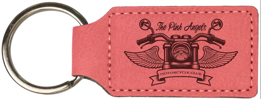 Leatherette Keychains