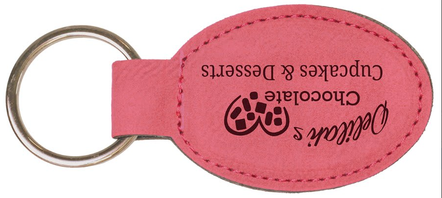 Leatherette Keychains