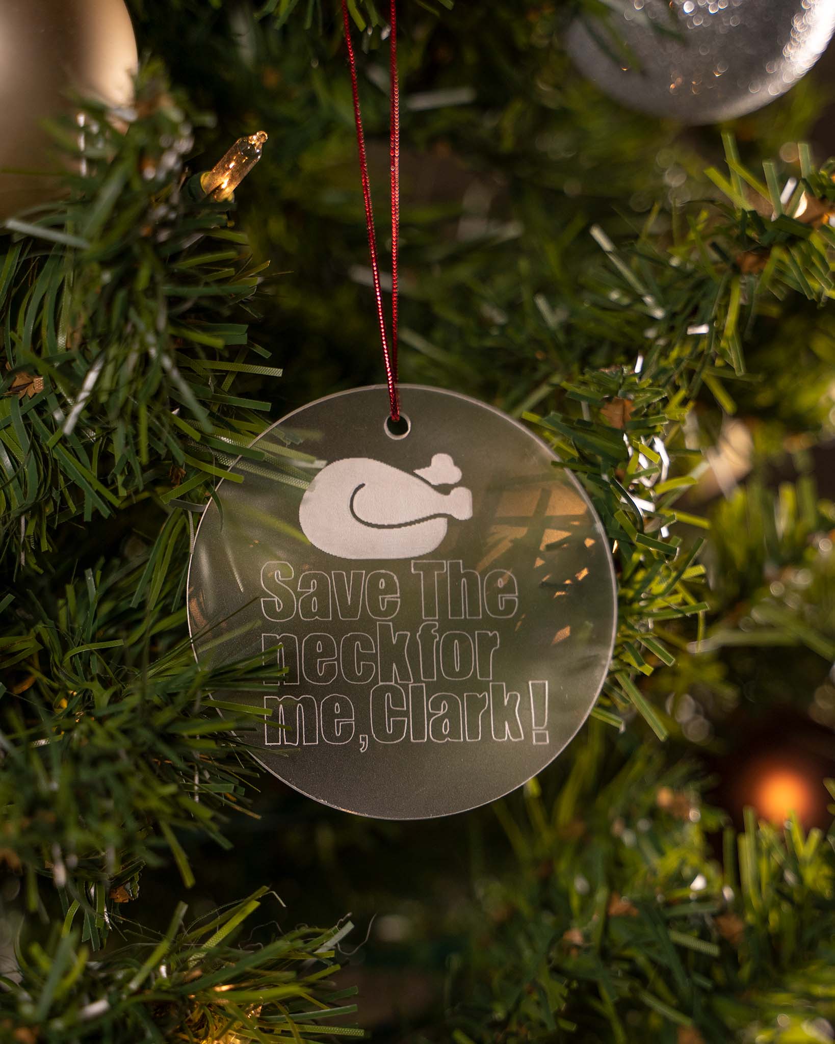 Save The Neck Ornament