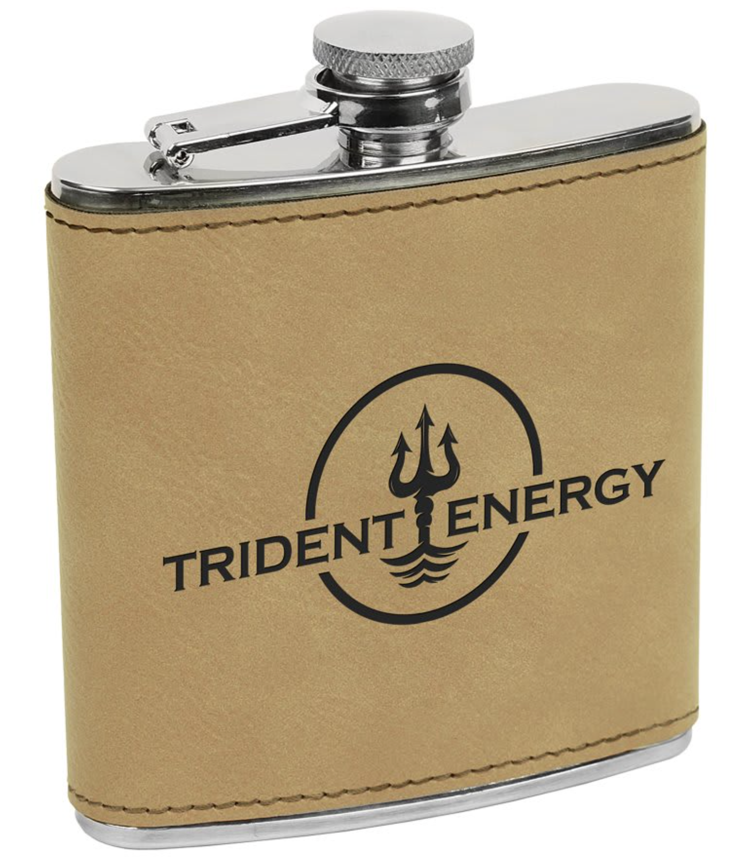 Flasks - 6oz Leatherette Stainless Steel