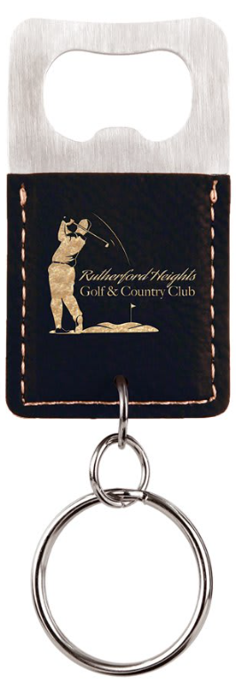 Rectangle Bottle Opener Keychain