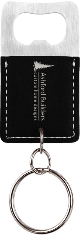 Rectangle Bottle Opener Keychain