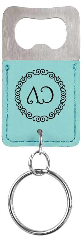 Rectangle Bottle Opener Keychain