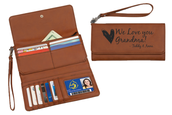 Clutch Wallet With Strap