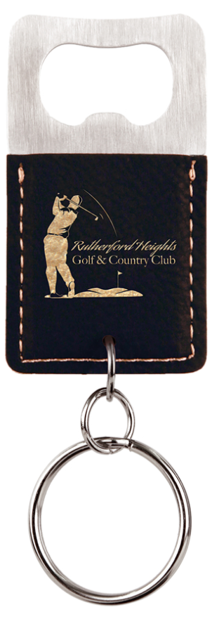 Rectangle Bottle Opener Keychain