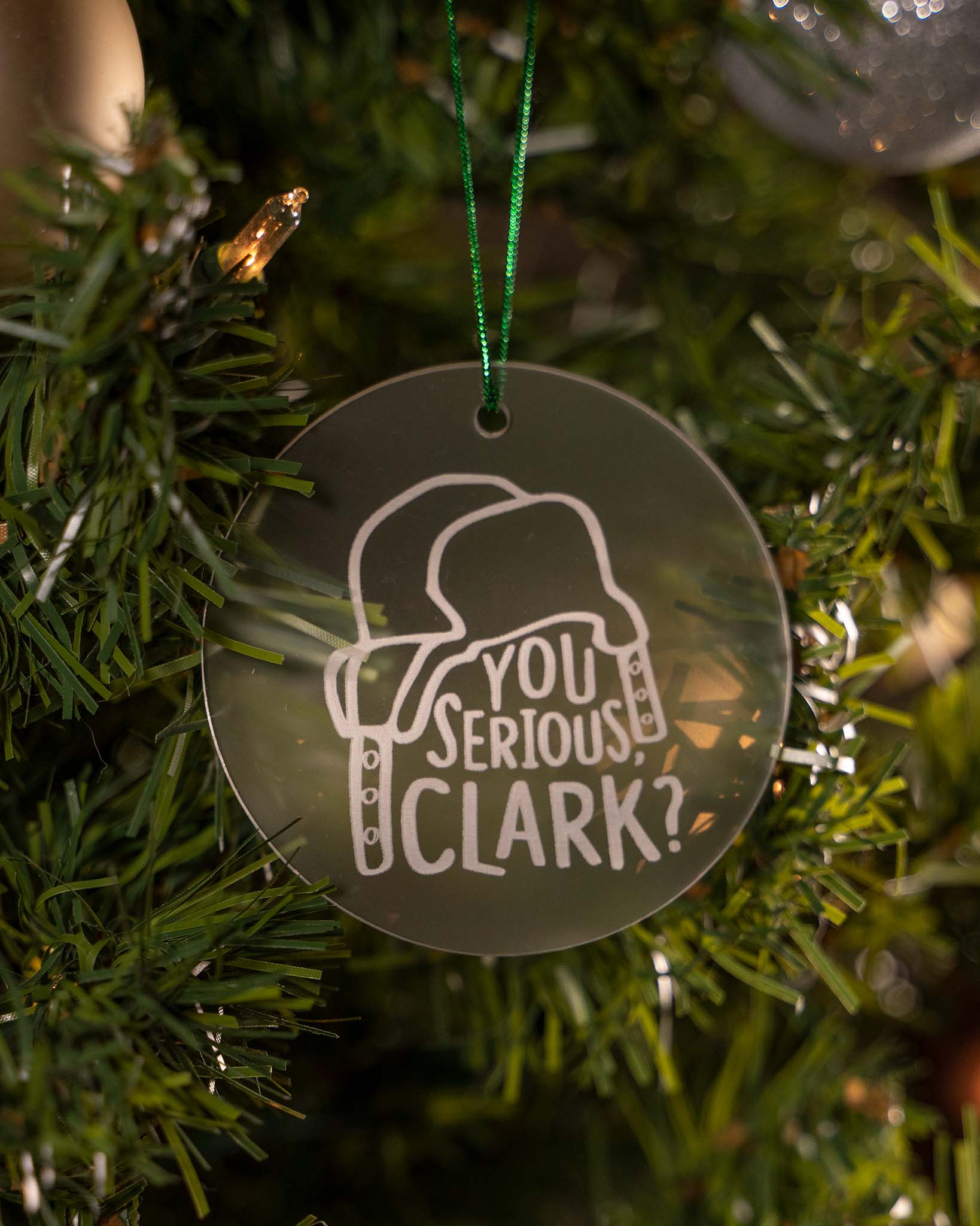 "Are you serious, Clark?!" Ornament
