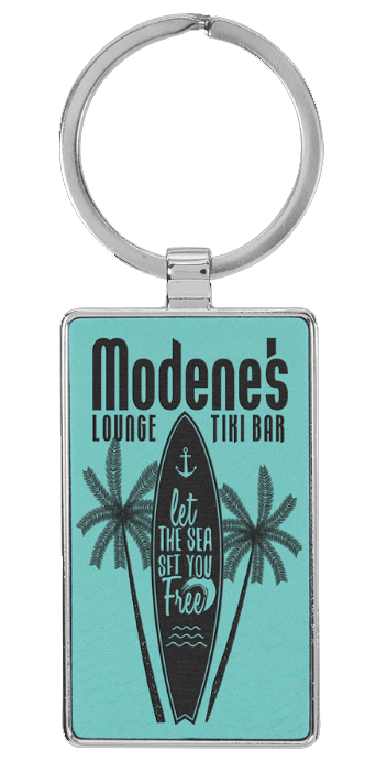 Leatherette Keychains