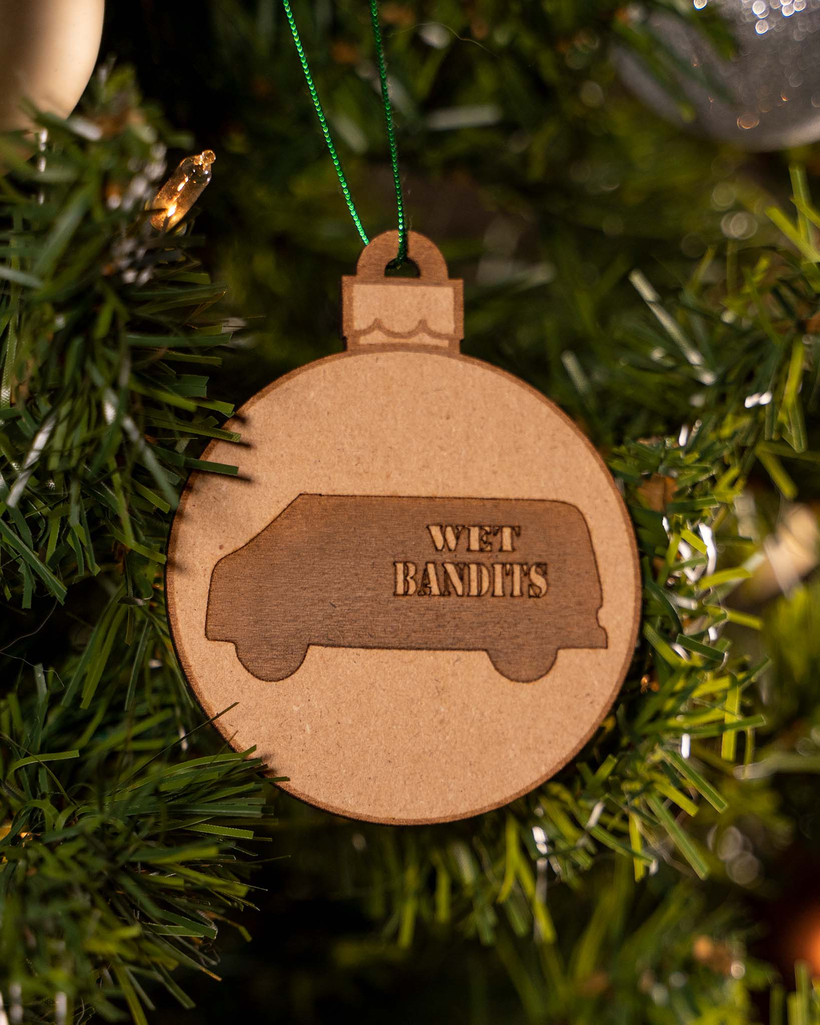 Wet Bandits Van Ornament