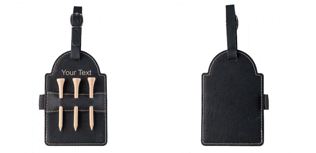 Golf Bag Tag - Engraves Gold