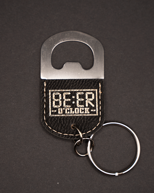 Beer O'Clock Keychain Bottle Opener