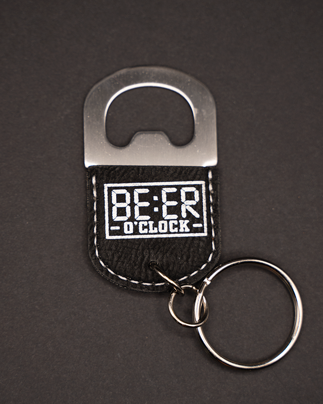 Beer O'Clock Keychain Bottle Opener