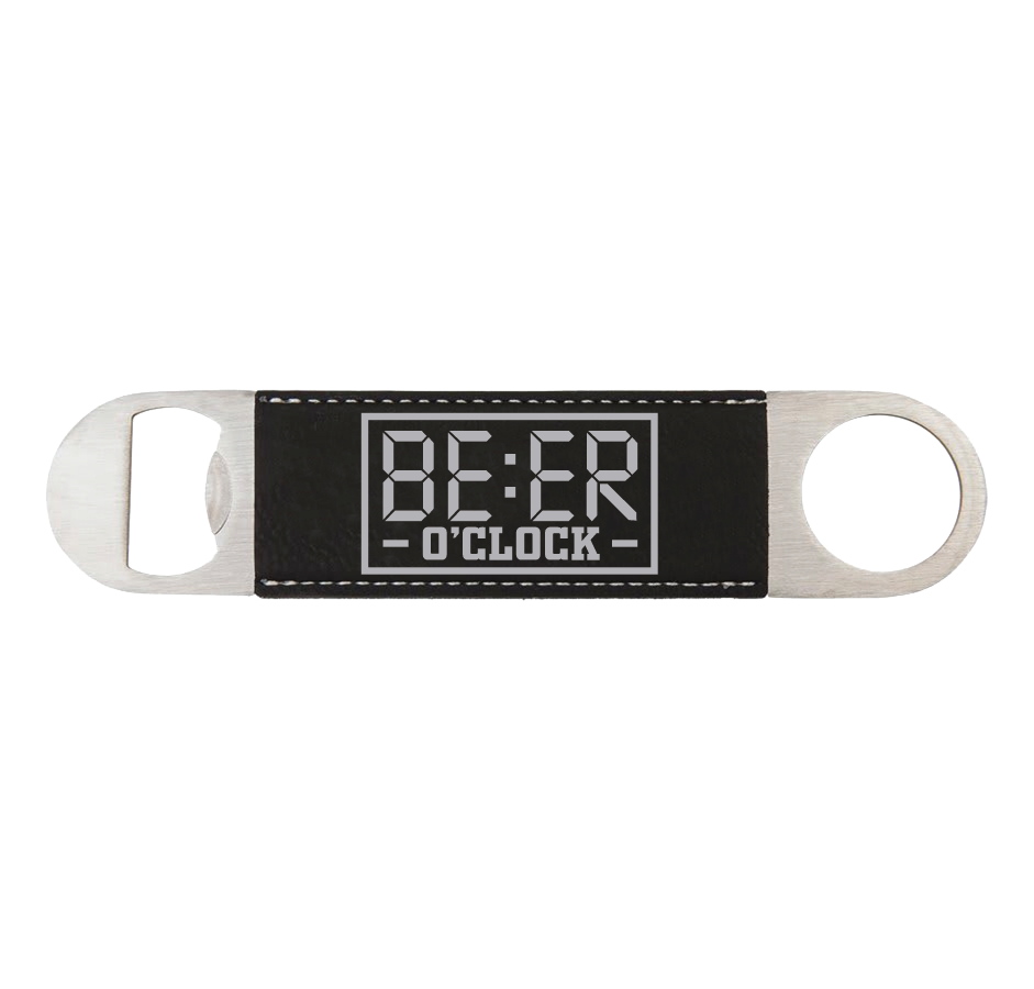 Bottle Opener - Engraves Silver