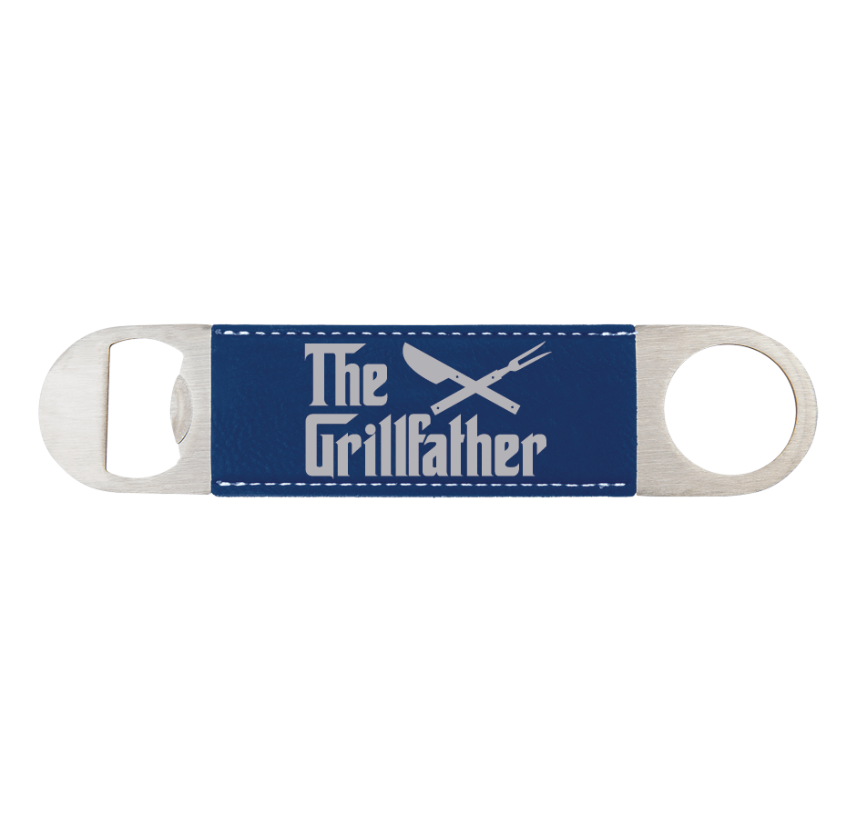 Bottle Opener - Engraves Silver