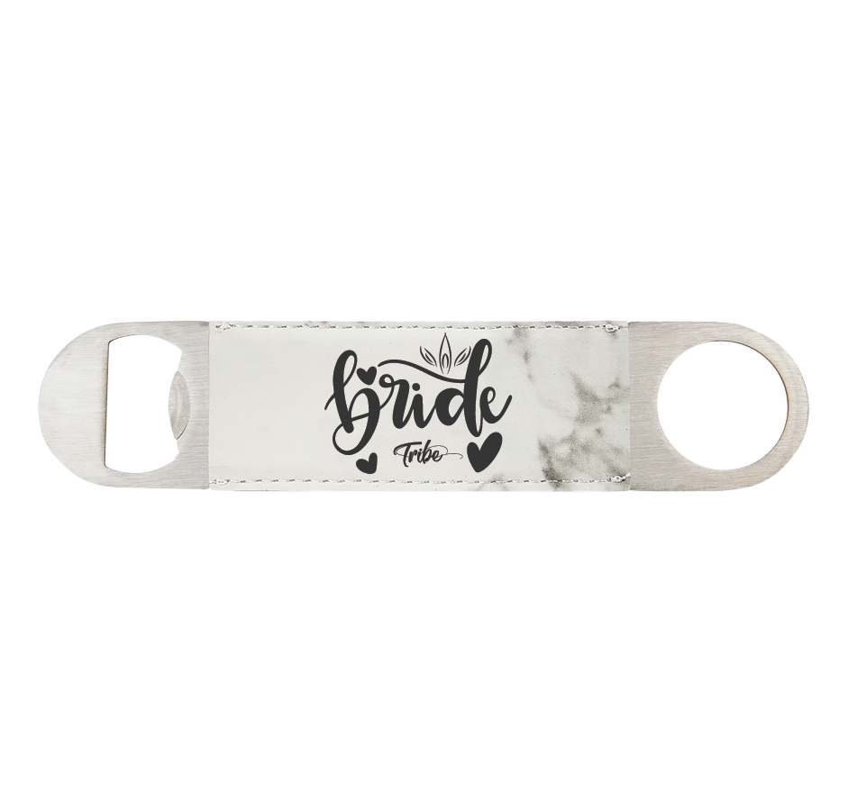 Bottle Opener - Engraves Black