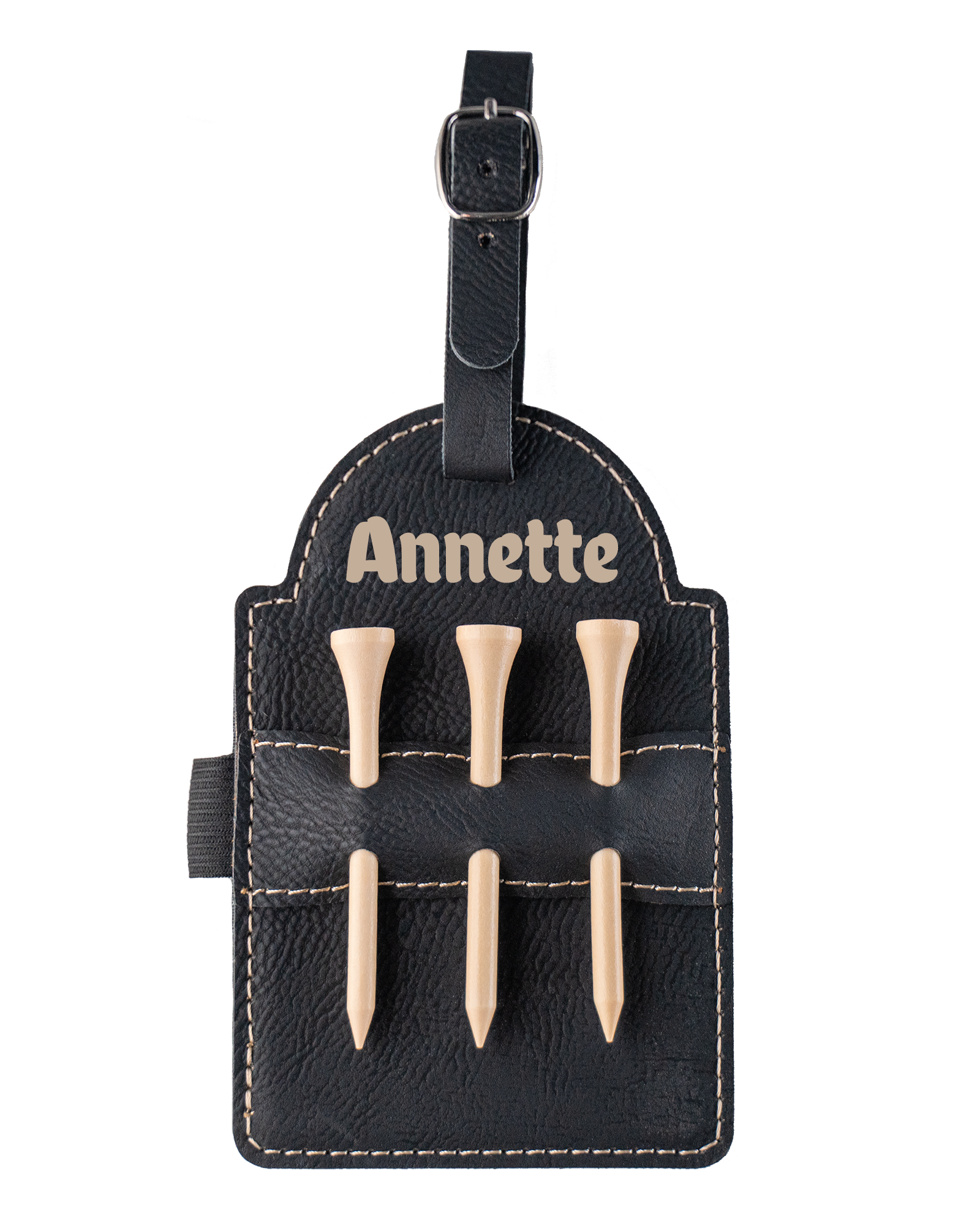 Golf Bag Tag - Engraves Gold