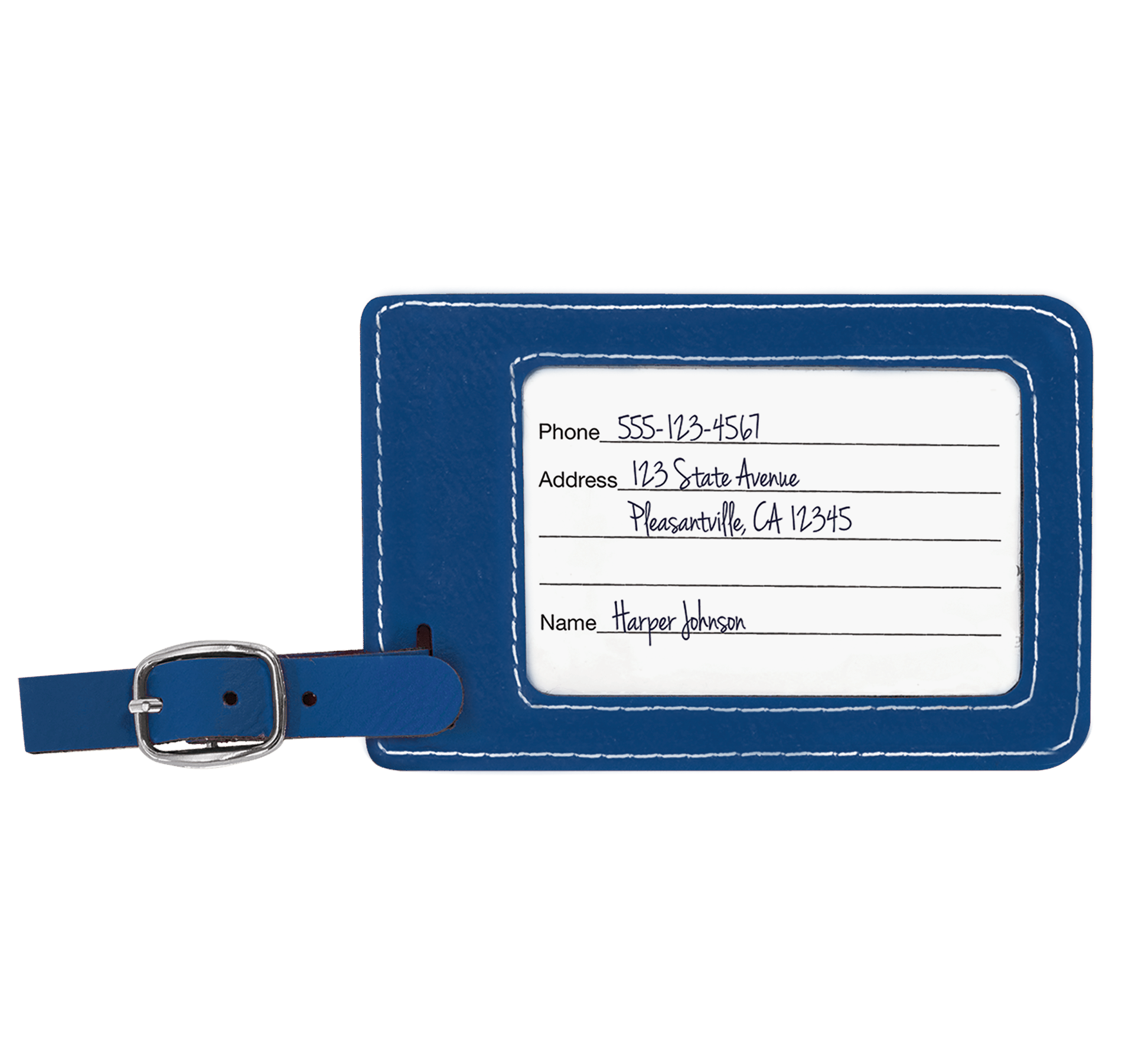 Baggage Tags - Engraves Silver