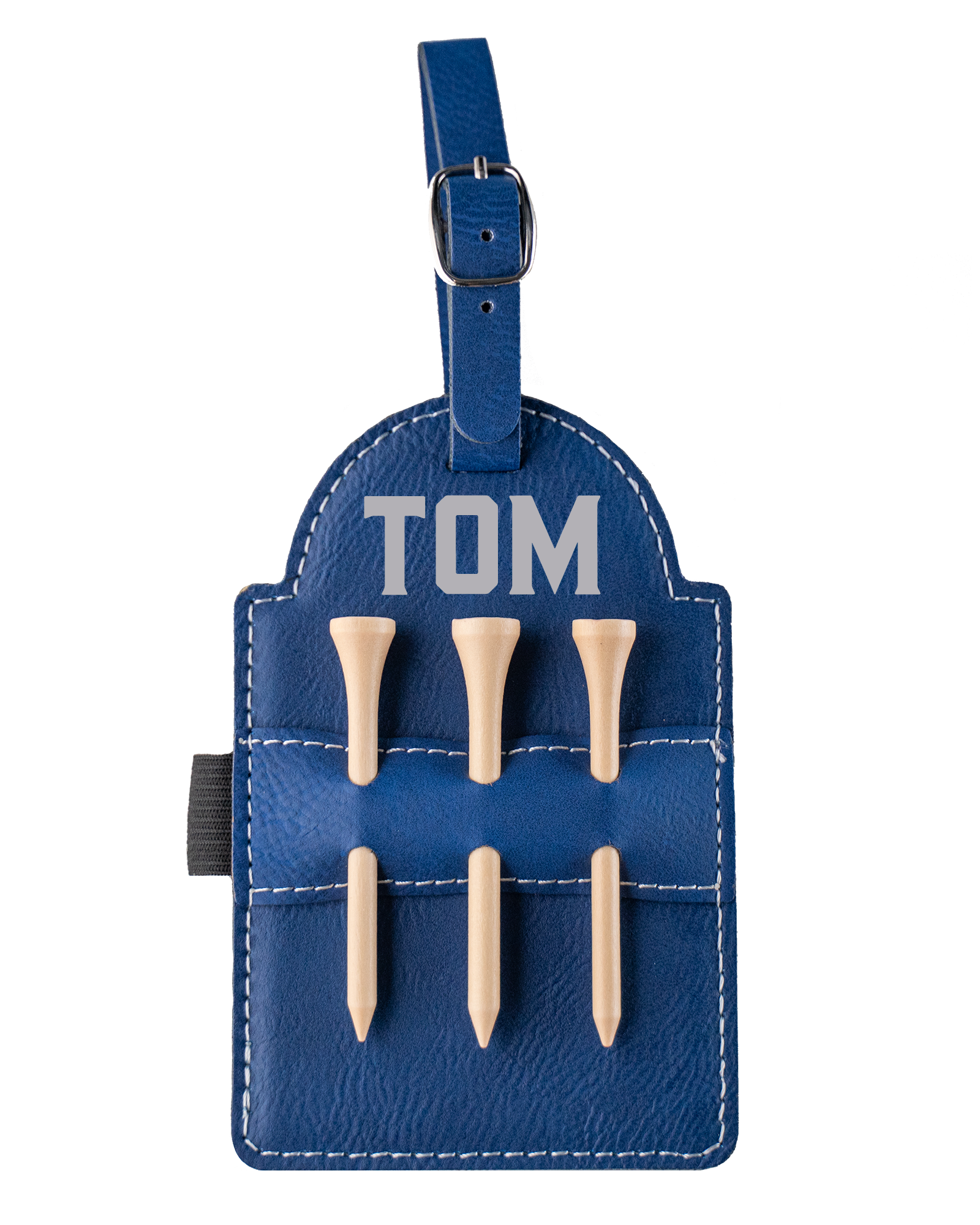 Golf Bag Tag - Engraves Silver