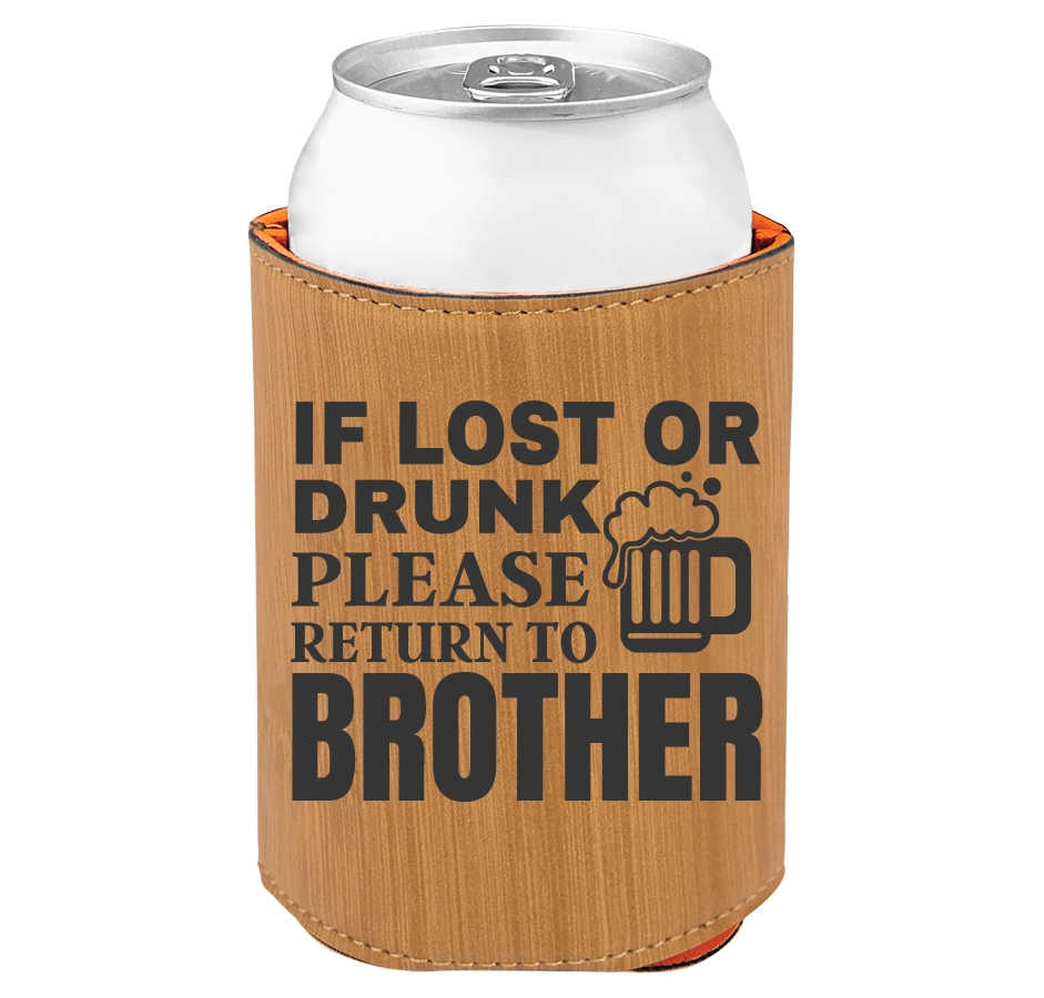 Coozie - Engraves Black