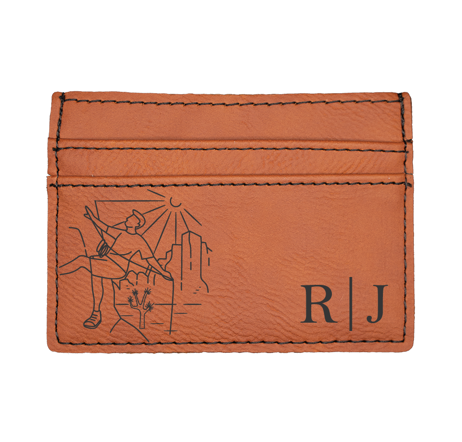 Leatherette Money Clip Wallet