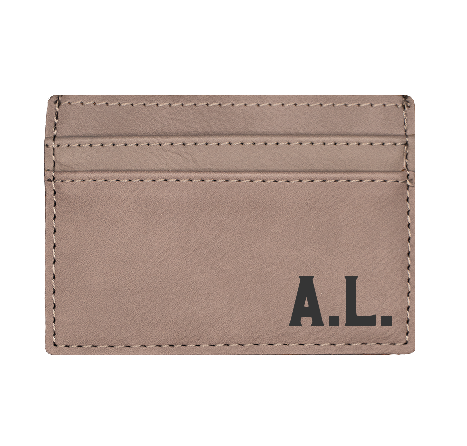 Leatherette Cash Clip Wallet