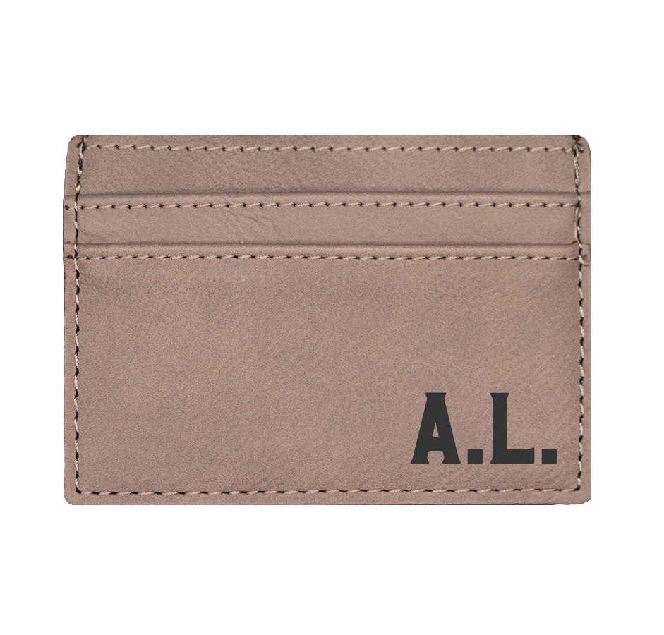 Leatherette Money Clip Wallet