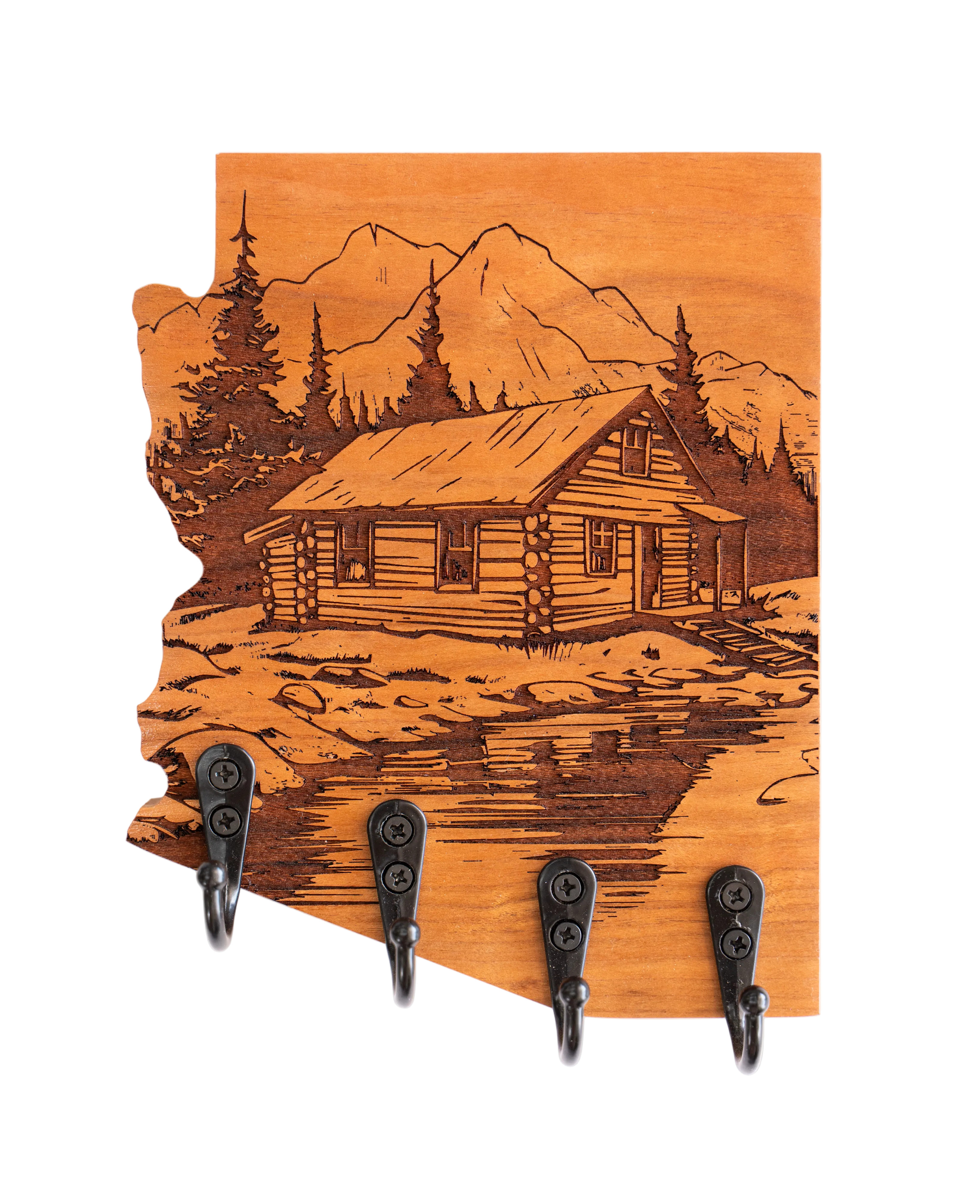 Log Cabin 03 Arizona Wall Hanger