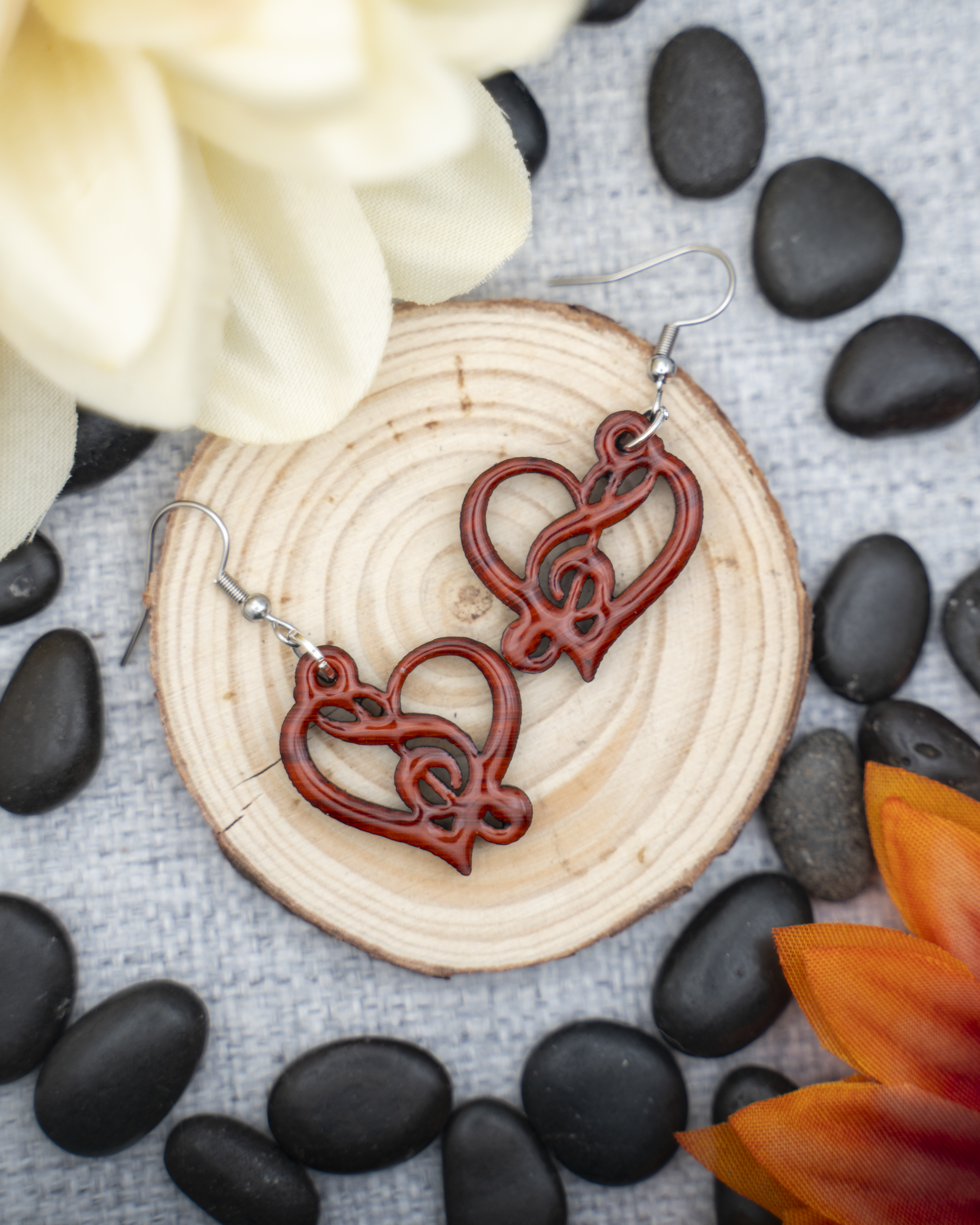 Love Treble Clef Earrings